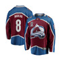 Men's Branded Cale Makar Burgundy Colorado Avalanche 2022 Stanley Cup Champions Breakaway Patch Player Jersey
