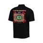 Men's Black Tampa Bay Buccaneers Top of Your Game Camp Button-Up Shirt