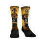 Men's and Women's Socks Boston Bruins Mascot Pump Up Crew Socks