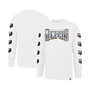 Men's White Memphis Grizzlies City Edition Downtown Franklin Long Sleeve T-shirt