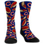 Men's and Women's Chicago Bears Localized Food Multi Crew Socks