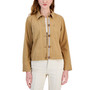 Women's Canvas Button Utility Jacket