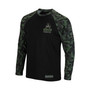 Men's Black ECU Pirates OHT Military-Inspired Appreciation Camo Raglan Long Sleeve T-shirt
