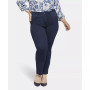 Plus Size High Straight Jeans