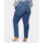 Plus Size High Straight Jeans