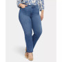 Plus Size High Straight Jeans