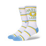 Men's Los Angeles Lakers Hardwood Classics Stripes Crew Socks