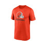 Men's Orange Cleveland Browns Infographic Performance T-shirt