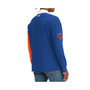 Men's Royal, Orange New York Knicks Ronnie Rugby Long Sleeve T-shirt