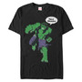 Marvel Men's Comic Collection The Hulk Smash Short Sleeve T-Shirt
