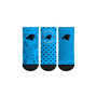 Toddler Boys and Girls Socks Carolina Panthers #1 Fan 3-Pack Crew Socks Set