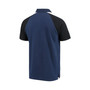 Men's Navy, White New England Patriots Holden Raglan Polo Shirt