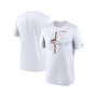 Men's White Denver Broncos Legend Icon Performance T-shirt