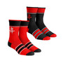 Men's and Women's Socks Houston Rockets Multi-Stripe 2-Pack Team Crew Sock Set