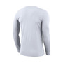 Men's White UCLA Bruins School Wordmark Logo Performance Legend Long Sleeve T-shirt