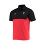 Men's Black, Red Texas Tech Red Raiders 2022 Blocked Coaches Performance Polo Shirt