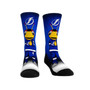 Men's and Women's Socks Tampa Bay Lightning Mascot Pump Up Crew Socks