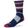Men's and Women's Navy Houston Texans Rave Crew Socks