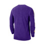 Men's Purple Los Angeles Lakers Courtside Retro Elevated Long Sleeve T-shirt