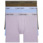 Men's 3-Pack Microfiber Stretch Boxer Briefs Underwear