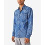 Men's Printed Western Long Sleeve Shirt