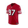 Men's Nick Bosa Scarlet San Francisco 49ers Vapor F.U.S.E. Limited Alternate 1 Jersey