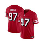 Men's Nick Bosa Scarlet San Francisco 49ers Vapor F.U.S.E. Limited Alternate 1 Jersey