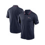Men's Navy New England Patriots Sideline Victory Performance Polo Shirt