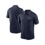Men's Navy New England Patriots Sideline Victory Performance Polo Shirt