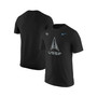 Men's Black Air Force Falcons Space Force Rivalry Logo Core T-shirt