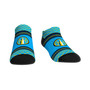 Men's and Women's Socks Chicago Sky Net Striped Ankle Socks