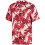 Men's Cardinal Iowa State Cyclones Harbor Island Hibiscus Button-Up Shirt