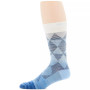 Men's Moisture-Wicking Diamond Space-Dyed Crew Socks