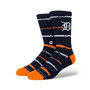 Men's Detroit Tigers Chalk Crew Socks