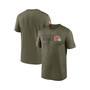 Men's Olive Cleveland Browns 2022 Salute to Service Legend Team T-shirt
