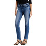 Suki Mid Rise Straight Leg Jeans