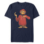 E.T. the Extra-Terrestrial Men's Alien In A Hoodie Short Sleeve T-Shirt