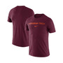 Men's Maroon Virginia Tech Hokies Team Issue Velocity Performance T-shirt