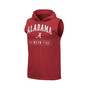 Men's Crimson Alabama Crimson Tide Varsity Hoodie Tank Top