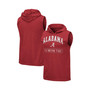 Men's Crimson Alabama Crimson Tide Varsity Hoodie Tank Top