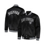 Men's Black Las Vegas Raiders Elliot Varsity Full-Snap Jacket
