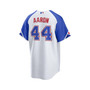 Men's Hank Aaron White Atlanta Braves 2023 City Connect Replica Player Jersey