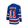 Men's Mark Messier Blue New York Rangers 1993 Blue Line Player Jersey
