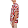 Men's Slim-Fit Non-Iron Performance Stretch Floral-Print Camp Shirt