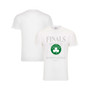 Men's White Boston Celtics 2022 NBA Finals Stacked Hoop Bingham T-shirt