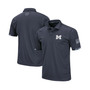 Men's Charcoal Michigan Wolverines OHT Military-Inspired Appreciation Digital Camo Polo Shirt