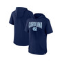 Men's Branded Navy North Carolina Tar Heels Outline Lower Arch Hoodie T-shirt
