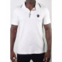 Men's Basic Short Sleeve Logo Botton Polo