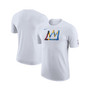 Men's White Brooklyn Nets 2022/23 City Edition Essential Warmup T-shirt