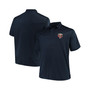 Men's Majestic Navy Minnesota Twins Big and Tall Solid Birdseye Polo Shirt